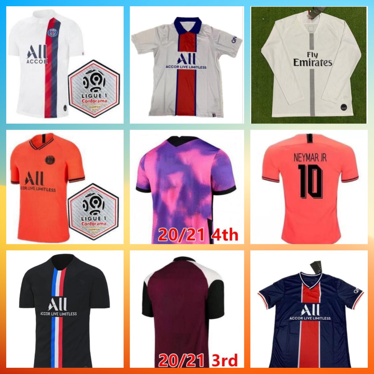 Retro classic 18 19 20 2021 soccer jerseys VERRATTI DI MARIA LAVEZZI DRAXLER CAVANI KIMPEMBE MBAPPE T.SILVA DANI ALVES MATUIDI football shirt Men PSgS top thai quality, 06
Retro classic 18 19 20 2021 soccer jerseys VERRATTI DI MARIA LAVEZZI DRAXLER CAVANI KIMPEMBE MBAPPE T.SILVA DANI ALVES MATUIDI football shirt Men PSgS top thai quality, 06