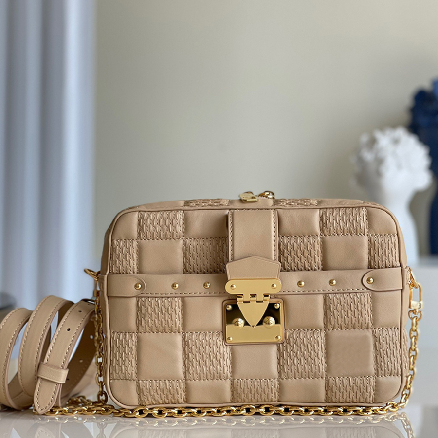 1:1 Quality Designer Fashion Shoulder Bag 25.5CM TROCA Luxurious Handbag M59114 With Box ML159
1:1 Quality Designer Fashion Shoulder Bag 25.5CM TROCA Luxurious Handbag M59114 With Box ML159
