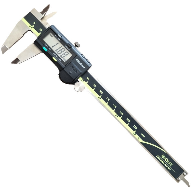 Vernier Calipers CNC Mitutoyo Tool Caliper Absolute 150mm Digital Stainless Steel 8Inch/Metric 8" 0-200mm Range -0.001" Accuracy 0.0005&quot