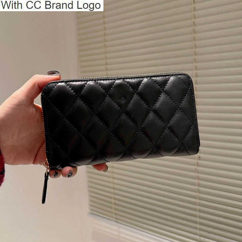 CC Brand Wallets Long Zippered Women Wallet Bag Matelasse Top Leather Lambskin Quilted Multi Pochettes Large Capacity Designer Bag Luxurious Coin Purse Card Hol, Black
CC Brand Wallets Long Zippered Women Wallet Bag Matelasse Top Leather Lambskin Quilted Multi Pochettes Large Capacity Designer Bag Luxurious Coin Purse Card Hol, Black