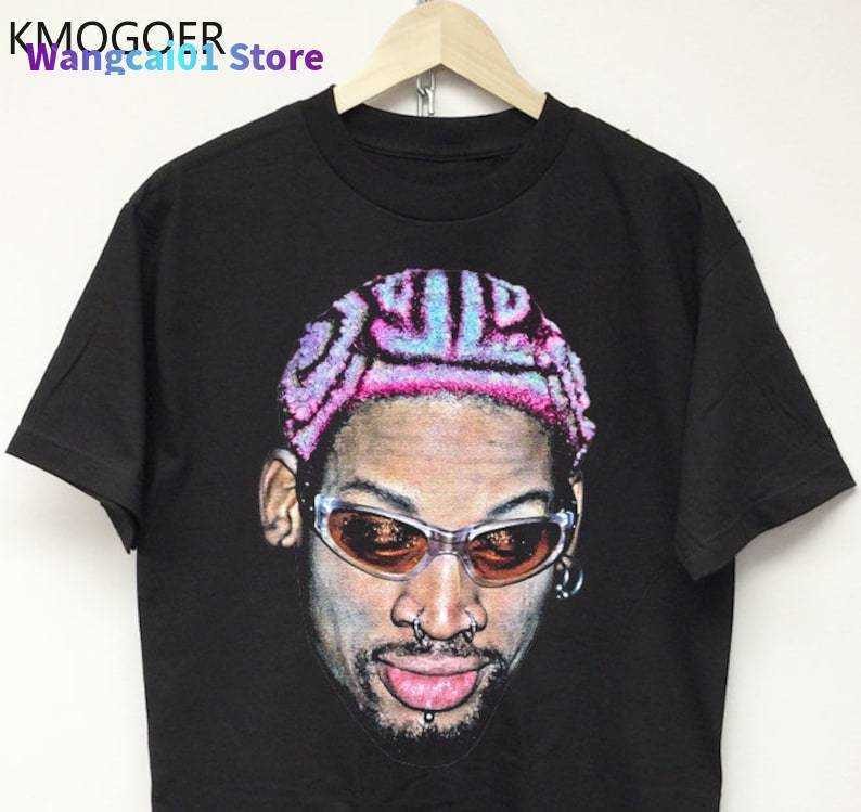 Men' T-Shirts Retro Rap T-Shirts Dennis Rodman T-Shirts Loose Comfort Oversized Hip-Hop T-Shirts Tops Mens and Womens Streetwear Summer 0228H23, Bk-blank
Men' T-Shirts Retro Rap T-Shirts Dennis Rodman T-Shirts Loose Comfort Oversized Hip-Hop T-Shirts Tops Mens and Womens Streetwear Summer 0228H23, Bk-blank