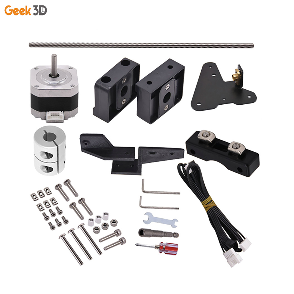 Other Printer Supplies Dual Z Axis Ender 3 Lead Screw Upgrade Kits for Ender3S CR10S CR10 impressora 3d ender 3 pro dual z axis 3D parts 230227
Other Printer Supplies Dual Z Axis Ender 3 Lead Screw Upgrade Kits for Ender3S CR10S CR10 impressora 3d ender 3 pro dual z axis 3D parts 230227