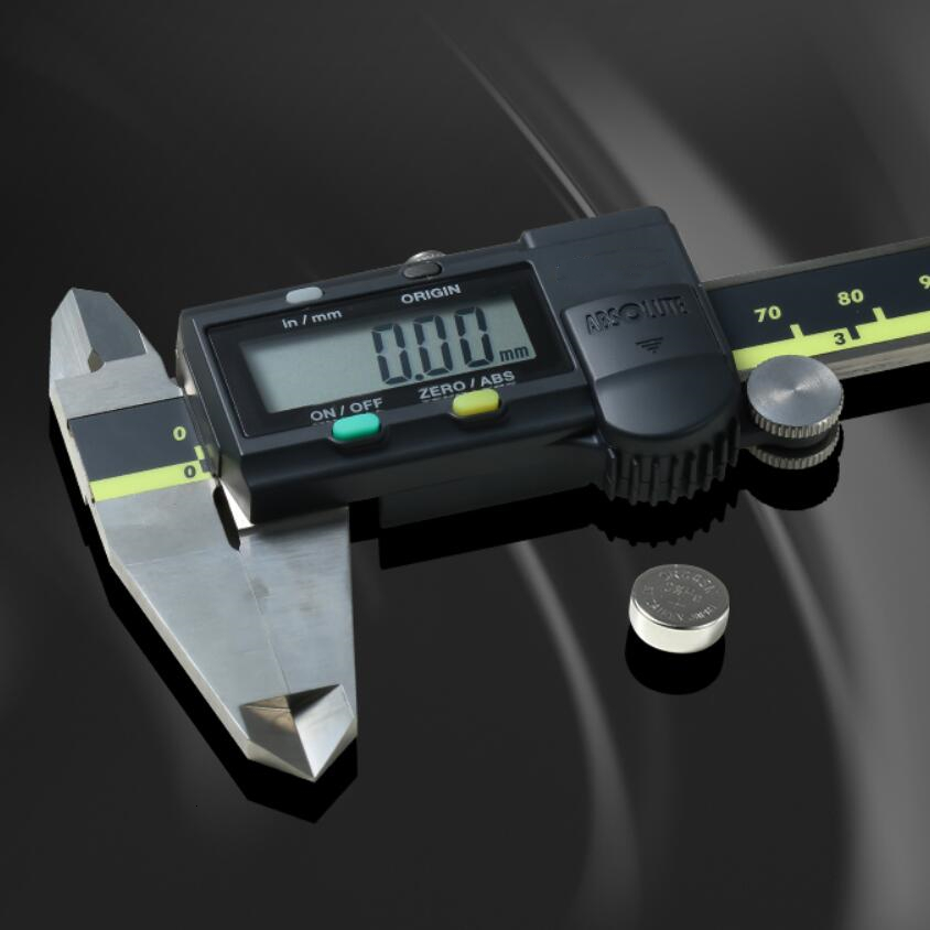 Vernier Calipers Mitutoyo CNC Caliper Absolute 500-197-20 Digital Stainless Steel Inch/Metric 8" 0-200mm Range -0.001" Accuracy 0.0005"