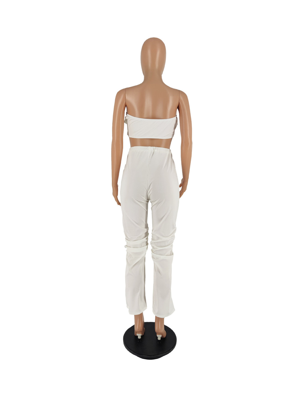 2023 Designer Summer Tracksuits Women Outfits Two Piece Sets Sexy Bandage Strapless Tank Top and Pants Sportswear Casual Camo Sweatsuits Wholesale Clo