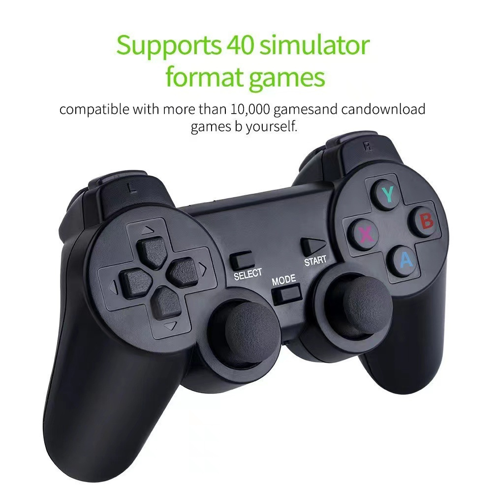 M8 Video Game Console 2.4G Double Wireless Controller Game Stick 4K 10000 games 64GB 32GB Retro games For PS1/GBA boy gift