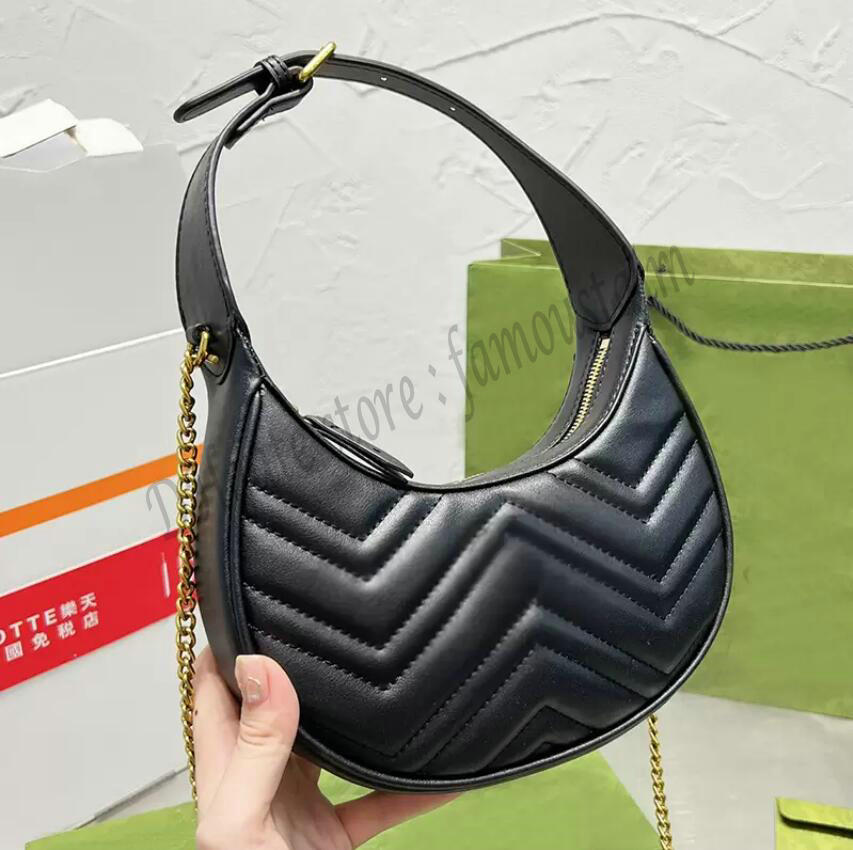 Designer Women Marmont Hobo Underarm Bag Italy Brand Half Moon Calfskin Leather Qulited Crossbody Handbags Lady Metal Logo Shoulder Handbag Luxurys Designers Bags, 01
Designer Women Marmont Hobo Underarm Bag Italy Brand Half Moon Calfskin Leather Qulited Crossbody Handbags Lady Metal Logo Shoulder Handbag Luxurys Designers Bags, 01