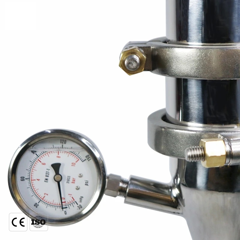 wholesale Pressure Equipment 1LB Closed Loop Extractor Tube Kit Laboratory Extraction Tube Kit Lab Supplies