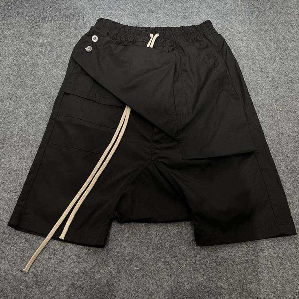 High Street Rick Soli Pocket Shorts Comfortable Split Loose Shorts Oversized Owens Cotton Shorts Men Tops Streetwear Men Clothing, Black
High Street Rick Soli Pocket Shorts Comfortable Split Loose Shorts Oversized Owens Cotton Shorts Men Tops Streetwear Men Clothing, Black