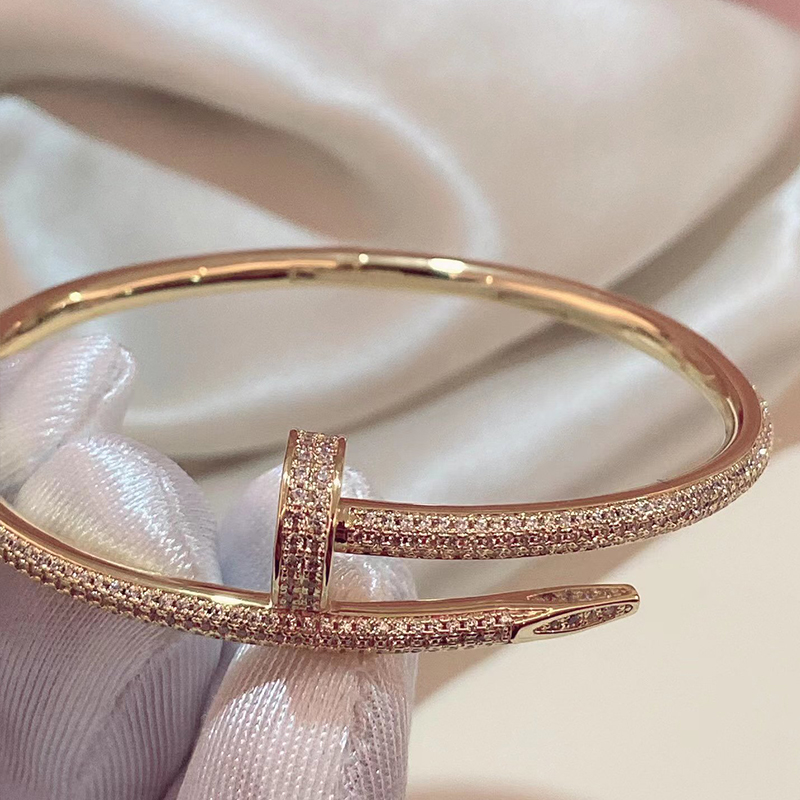 Full drill nail bracelet 13 styles Titanium Steel Charm Bracelet Bangle Cable Wire Gold Color Love Heart Charm Bangle Bracelet With Hook Closure For Women Men Wedding
Full drill nail bracelet 13 styles Titanium Steel Charm Bracelet Bangle Cable Wire Gold Color Love Heart Charm Bangle Bracelet With Hook Closure For Women Men Wedding
