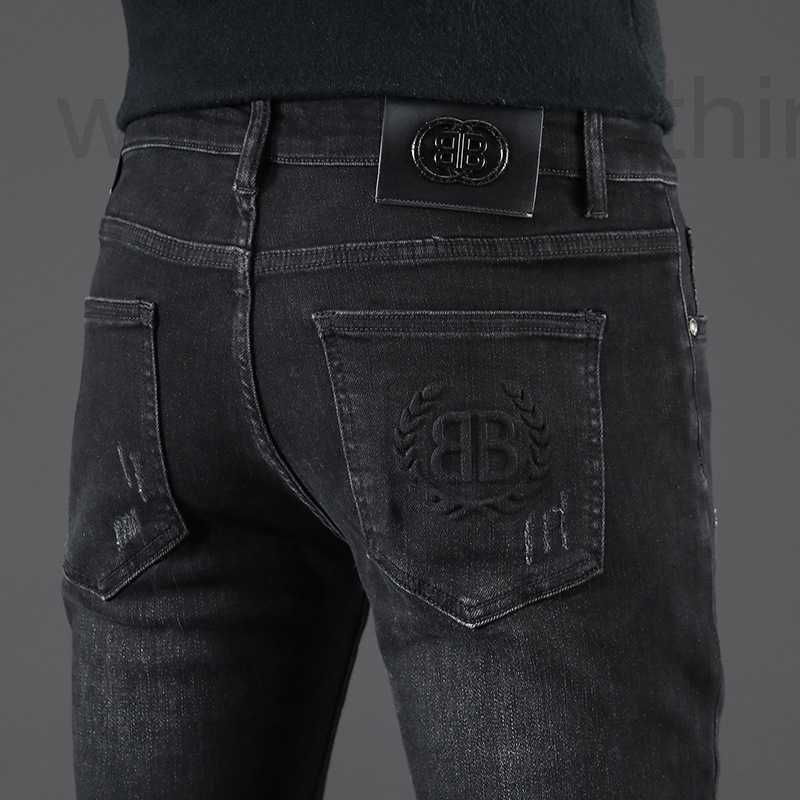 Men's Jeans Designer Fashion Brand Premium Slim Fit Feet 2023 Spring New Stretch Casual Pants L7XQ, Black
Men's Jeans Designer Fashion Brand Premium Slim Fit Feet 2023 Spring New Stretch Casual Pants L7XQ, Black