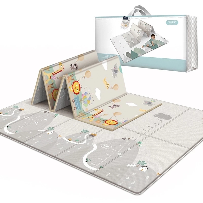Play Mats Waterproof Baby Play Mat Baby Room Decor Home Foldable Child Crawling Mat Double-sided Kids Rug Foam Carpet Game Playmat 230227, 180cmx100cm
Play Mats Waterproof Baby Play Mat Baby Room Decor Home Foldable Child Crawling Mat Double-sided Kids Rug Foam Carpet Game Playmat 230227, 180cmx100cm