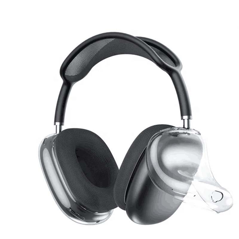 new For Airpods Max Headband Earphones Headphone Accessories Transparent TPU Solid Silicone Waterproof Protective case AirPod Maxs Headphones Headset cover Case, Gray
new For Airpods Max Headband Earphones Headphone Accessories Transparent TPU Solid Silicone Waterproof Protective case AirPod Maxs Headphones Headset cover Case, Gray