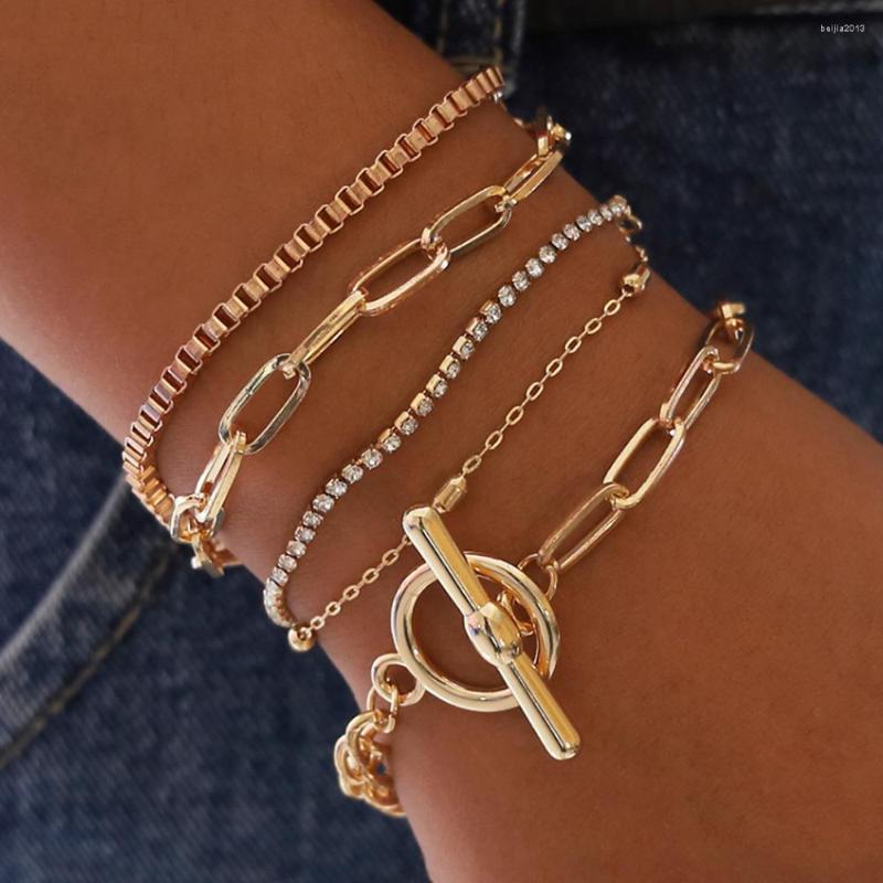 Link Bracelets Delysia King Fashion Bracelet Retro Trend Multilayer Geometric Hollow Round Bead
Link Bracelets Delysia King Fashion Bracelet Retro Trend Multilayer Geometric Hollow Round Bead