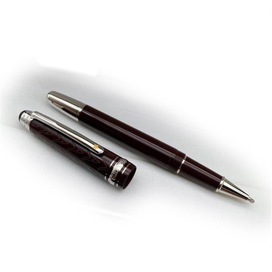 GIFTPEN Luxury Pens 145 Roller ball Ballpoint Fountain Pen High Quality Blue Brown Precious Resin Office Writing Senior Business G273s
GIFTPEN Luxury Pens 145 Roller ball Ballpoint Fountain Pen High Quality Blue Brown Precious Resin Office Writing Senior Business G273s