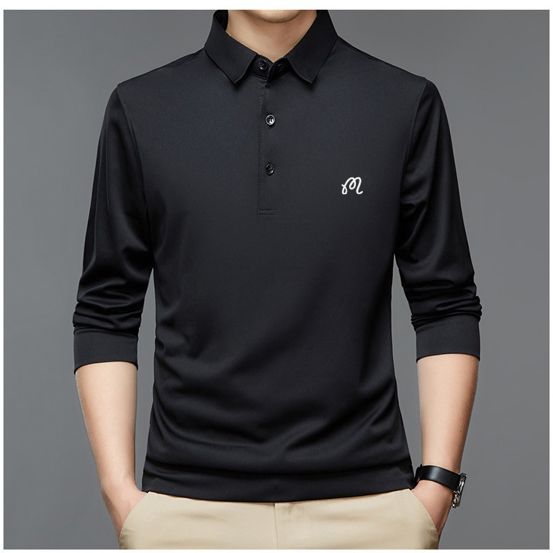 Men's Polos Malbon Spring Summer Autumn Clothing Men's Golf Polo Shirt Casual Top Solid Long-Sleeved Homme Fashion Slim Collar T-Shirt 230228, Blue
Men's Polos Malbon Spring Summer Autumn Clothing Men's Golf Polo Shirt Casual Top Solid Long-Sleeved Homme Fashion Slim Collar T-Shirt 230228, Blue
