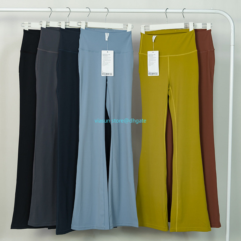 LU-Womens Yoga Outfit Bell-bottoms Running Trousers Slim Flared Pants Exercise High Waist Fitness Wear Girls Elastic Skinny Pants Sportswear Lycra Fabric, Ll label
LU-Womens Yoga Outfit Bell-bottoms Running Trousers Slim Flared Pants Exercise High Waist Fitness Wear Girls Elastic Skinny Pants Sportswear Lycra Fabric, Ll label