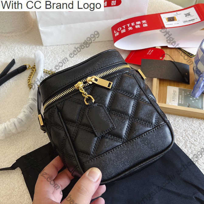 CC Brand Cosmetic Bags & Cases Mini Zipper Cosmetic Cases Vanity Bag Box Quilted Metallized Leather Designer Bucket Handbags Gold Metal Hardware Shoulder Crossb, Black
CC Brand Cosmetic Bags & Cases Mini Zipper Cosmetic Cases Vanity Bag Box Quilted Metallized Leather Designer Bucket Handbags Gold Metal Hardware Shoulder Crossb, Black