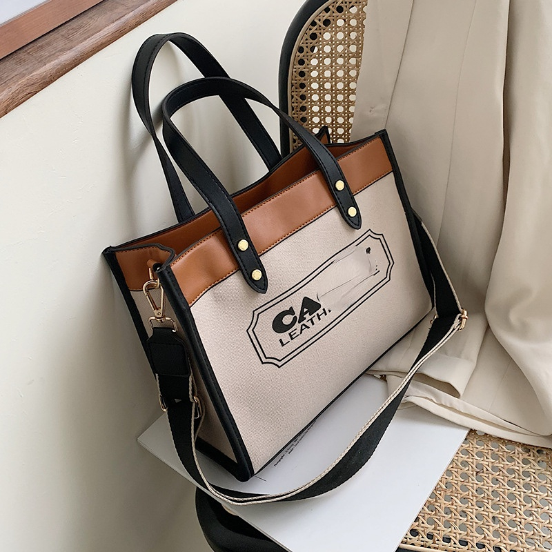 Large Capacity Portable Canvas Bag Evening Bags 2023 New Tide Europe and America Popular Tote Broadband Letter Package, Black
Large Capacity Portable Canvas Bag Evening Bags 2023 New Tide Europe and America Popular Tote Broadband Letter Package, Black