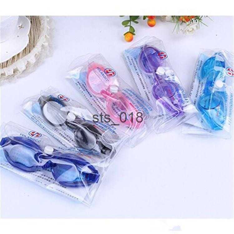 Goggles Kids Antifog Waterproof Swimming Goggles for Children Diving Glasses With Earplugs Silicone Swim Eyewear Eyeglasses T230228