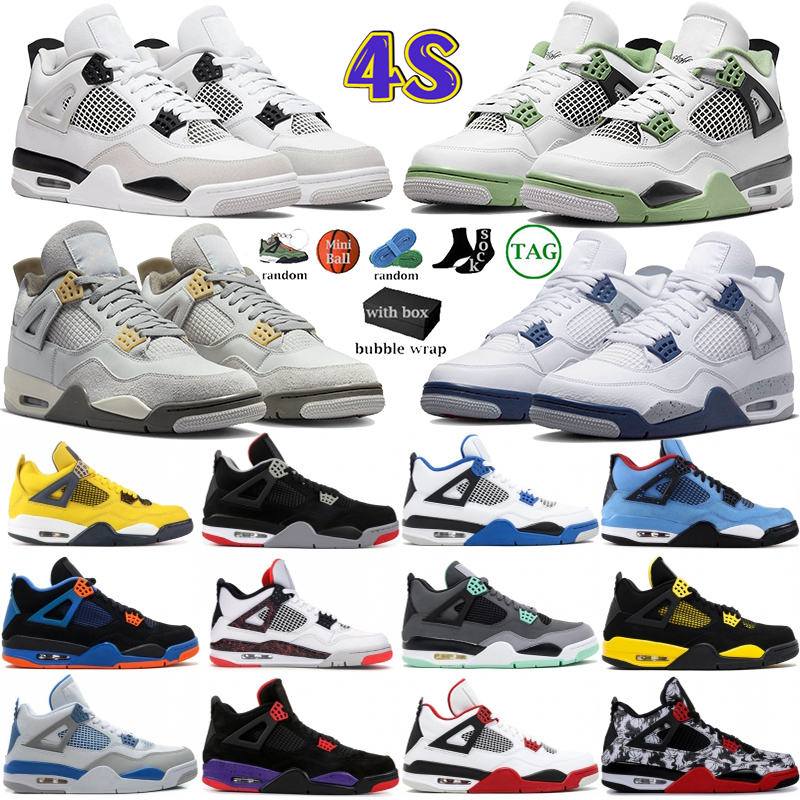box With 4s basketball shoes for men women fashion mens trainers Seafoam A Ma Maniere Violet Ore SP Taupe Haze Laser Black Gum green glow, #4-mushroom
box With 4s basketball shoes for men women fashion mens trainers Seafoam A Ma Maniere Violet Ore SP Taupe Haze Laser Black Gum green glow, #4-mushroom