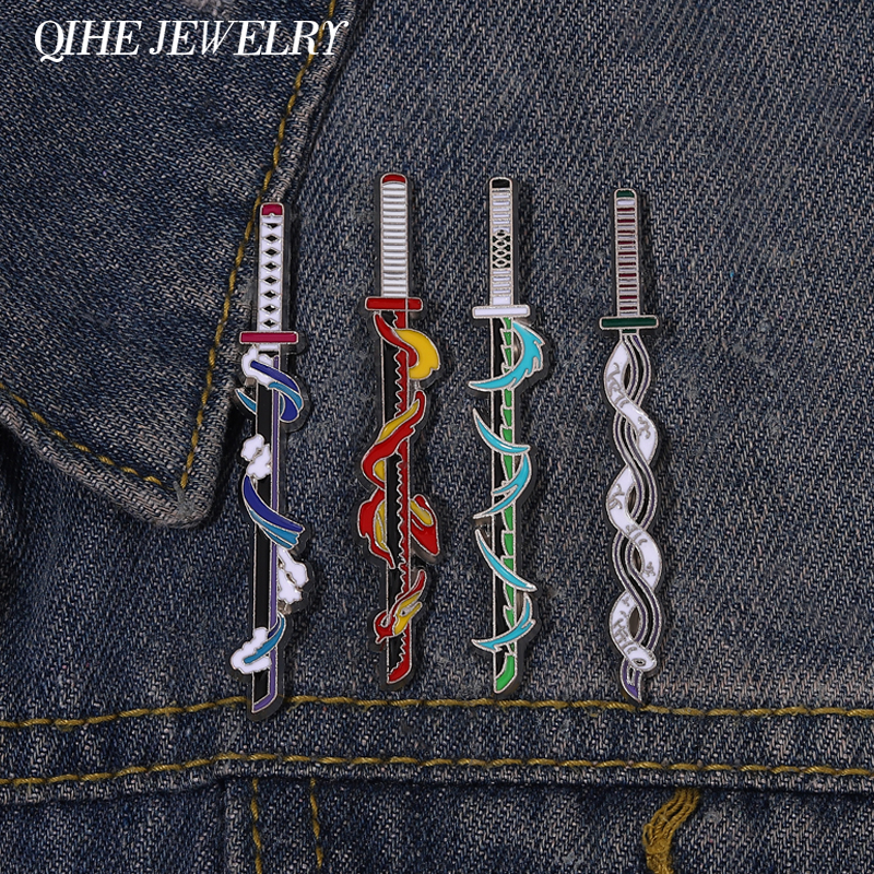 Knife Sword Anime Enamel Pin Brooch Lapel Pin Badge Demon Layer Hat Backpack Fans Gifts Friends Jewelry Wholesale Accessories
Knife Sword Anime Enamel Pin Brooch Lapel Pin Badge Demon Layer Hat Backpack Fans Gifts Friends Jewelry Wholesale Accessories