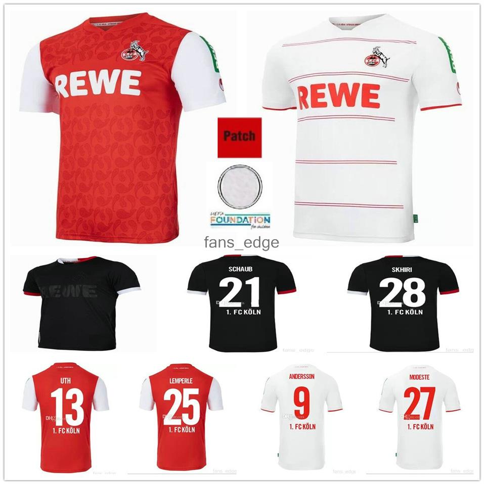 2021 2022 FC Koln Soccer Jerseys 9 ANDERSSON KAINZ DREXLER HECTOR MODESTE BORNAUW CORDOBA SKHIRI MERE VERSTRAETE JECK Custom 21 222506