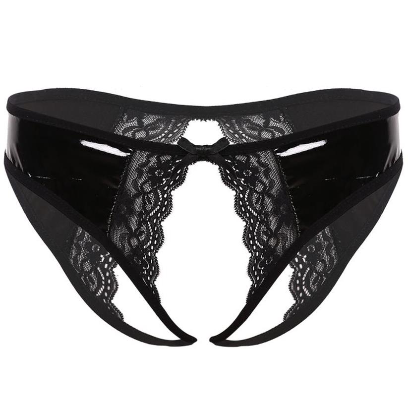 Womens Femme Open Crotch BuHole Sissy Panties Leather Crotchless Lace Cheeky Hipster Briefs Exotic Lingerie Underwear Women's232R, Black
Womens Femme Open Crotch BuHole Sissy Panties Leather Crotchless Lace Cheeky Hipster Briefs Exotic Lingerie Underwear Women's232R, Black