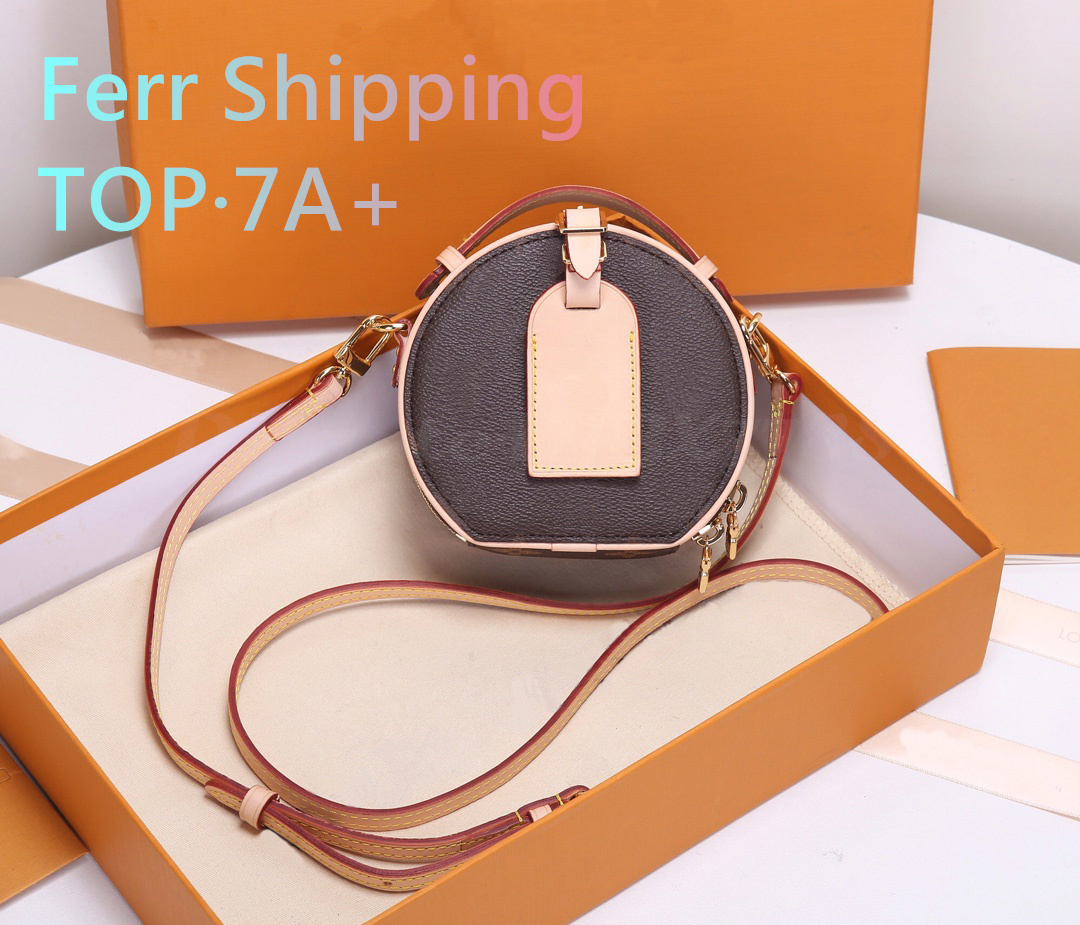 Designer luxury womens bag Mini Boite Chapeau Fashion round cake bag Casual vintage crossbody bag letter printing Leather handbag top high quality wallet M44699
Designer luxury womens bag Mini Boite Chapeau Fashion round cake bag Casual vintage crossbody bag letter printing Leather handbag top high quality wallet M44699
