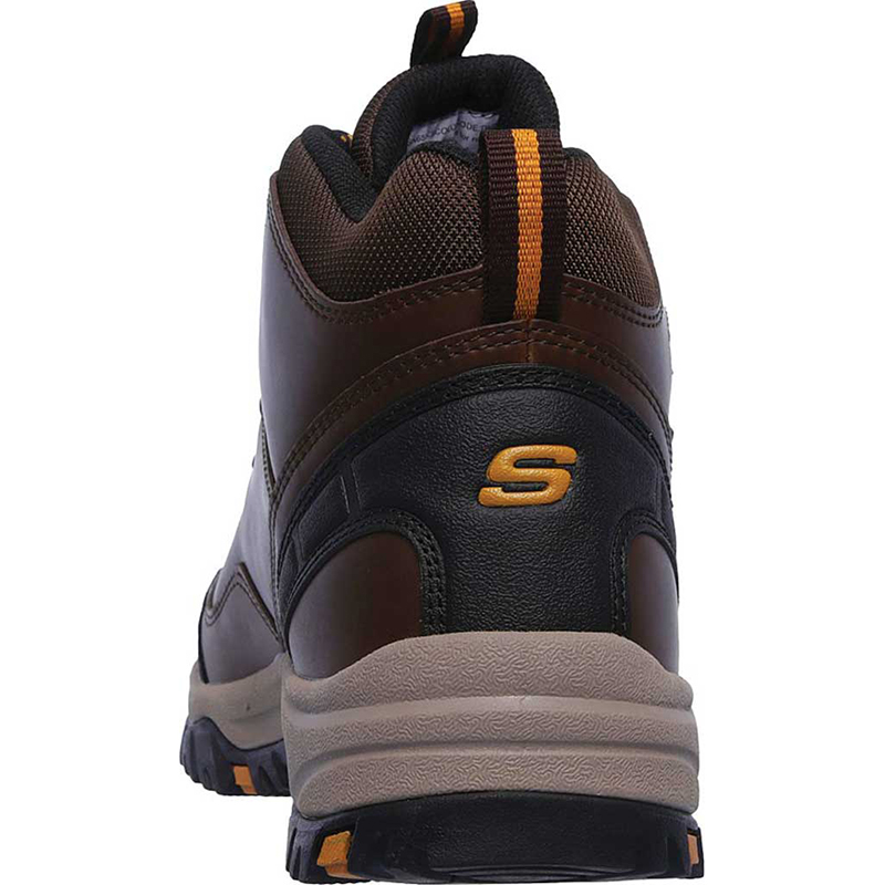 Skechers Men s Relaxed Fit Relment Traven Lace Up Waterproof Boot compass