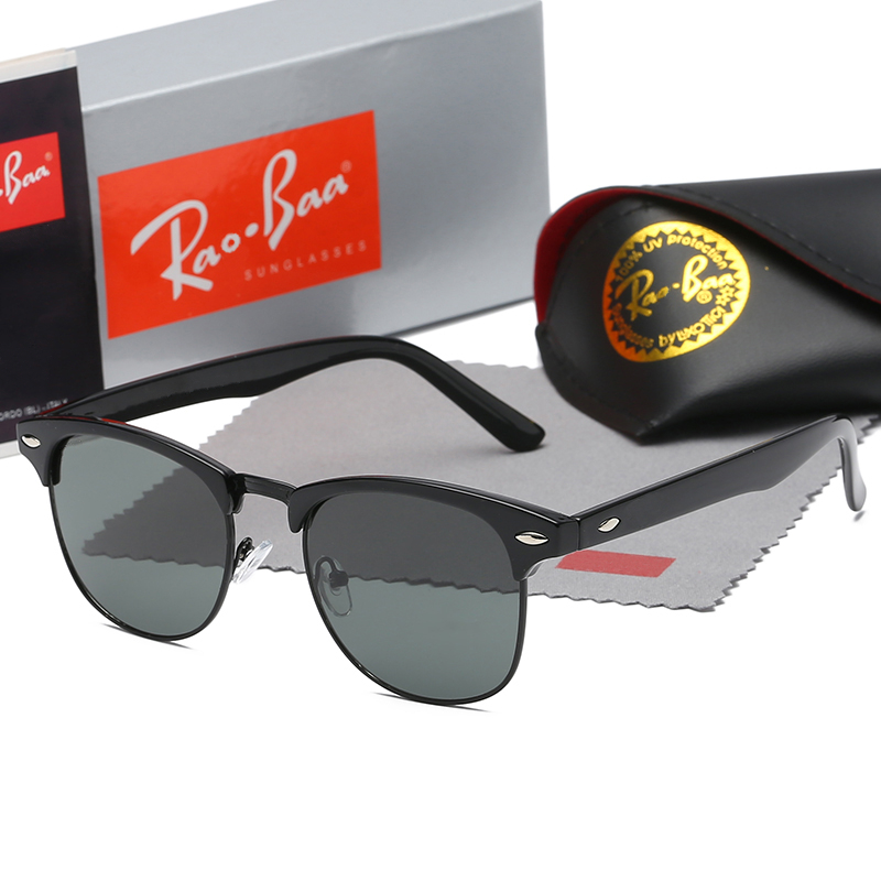 Men Rao Baa Sunglasses Classic Brand Retro women Sunglasses Luxury Designer Eyewear Ray Bans Metal Frame Designers Sun Glasses Woman ML 3016 Glass lenses with box
Men Rao Baa Sunglasses Classic Brand Retro women Sunglasses Luxury Designer Eyewear Ray Bans Metal Frame Designers Sun Glasses Woman ML 3016 Glass lenses with box