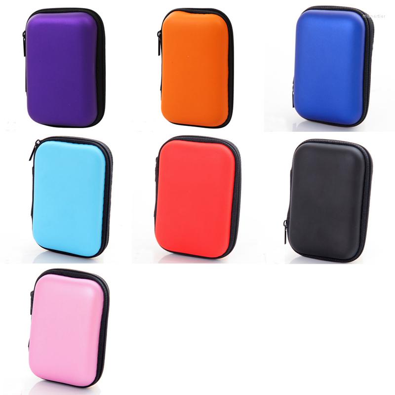 Storage Bags Unisex Portable Small Coins Purse Children's Wallet Large Capacity Travel Cable Earphone Phone Charger Case Waterproof