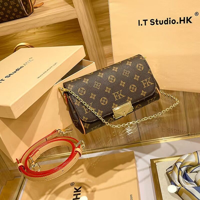 2023 Designe Luxury FAVORITE MM PM Crossbody messenger bags Fashion women mens leather Shoulder Chain Bag High Quality TOP M40718 N4127 Totes purse handbags, With flag
2023 Designe Luxury FAVORITE MM PM Crossbody messenger bags Fashion women mens leather Shoulder Chain Bag High Quality TOP M40718 N4127 Totes purse handbags, With flag