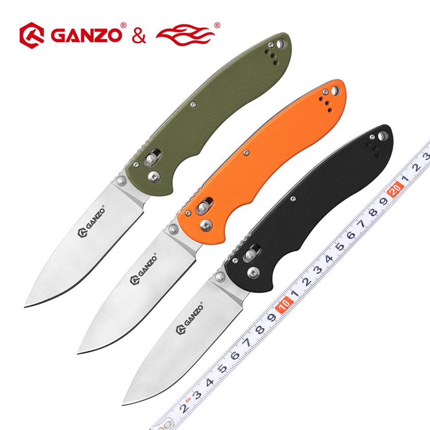 Firebird Ganzo G740 58-60HRC 440C blade G10 handle 3 colors folding knife tactical tool outdoor camping EDC tool Hunting Pocket Kn235e
Firebird Ganzo G740 58-60HRC 440C blade G10 handle 3 colors folding knife tactical tool outdoor camping EDC tool Hunting Pocket Kn235e