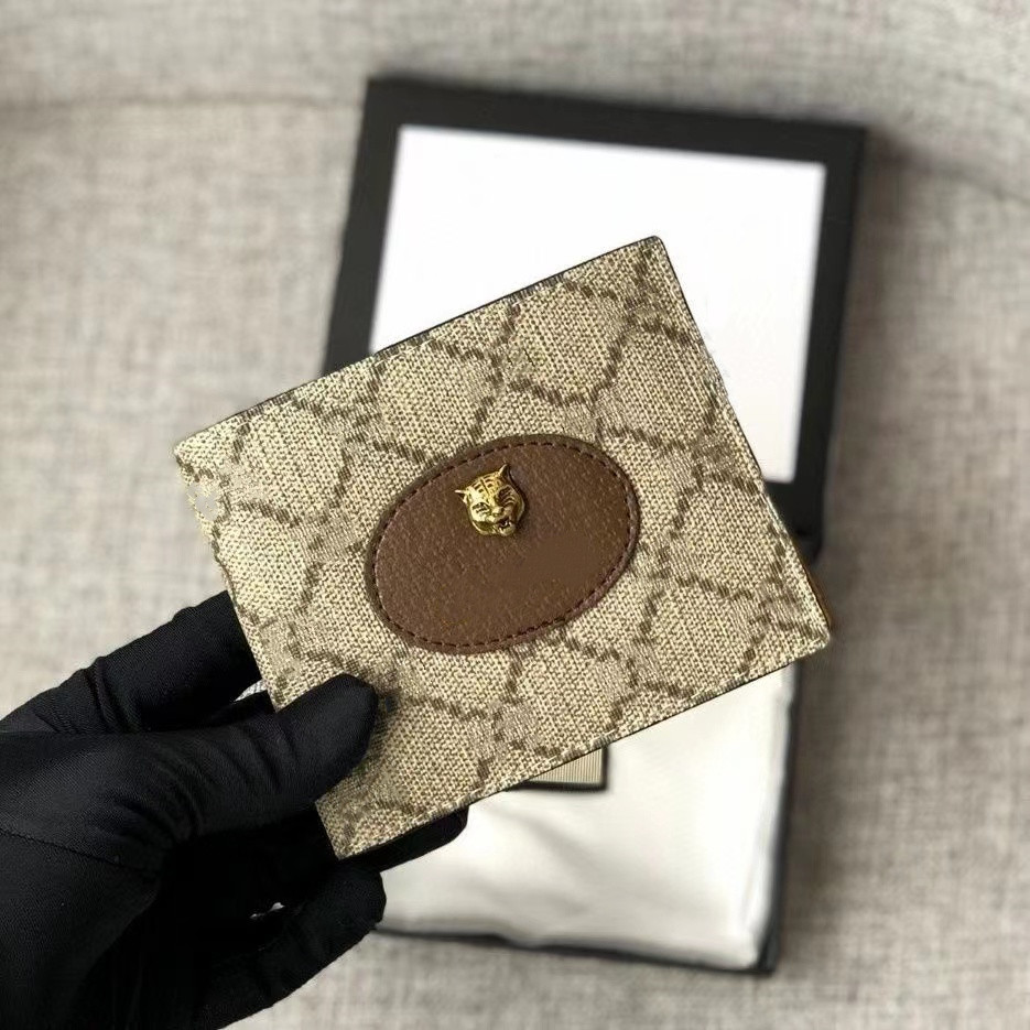 Designer wallets Men's short coin purse high-end leather printed multi-card bag Women's classic fashion 2 fold large capacity small wallet key bags with box, Style-03
Designer wallets Men's short coin purse high-end leather printed multi-card bag Women's classic fashion 2 fold large capacity small wallet key bags with box, Style-03
