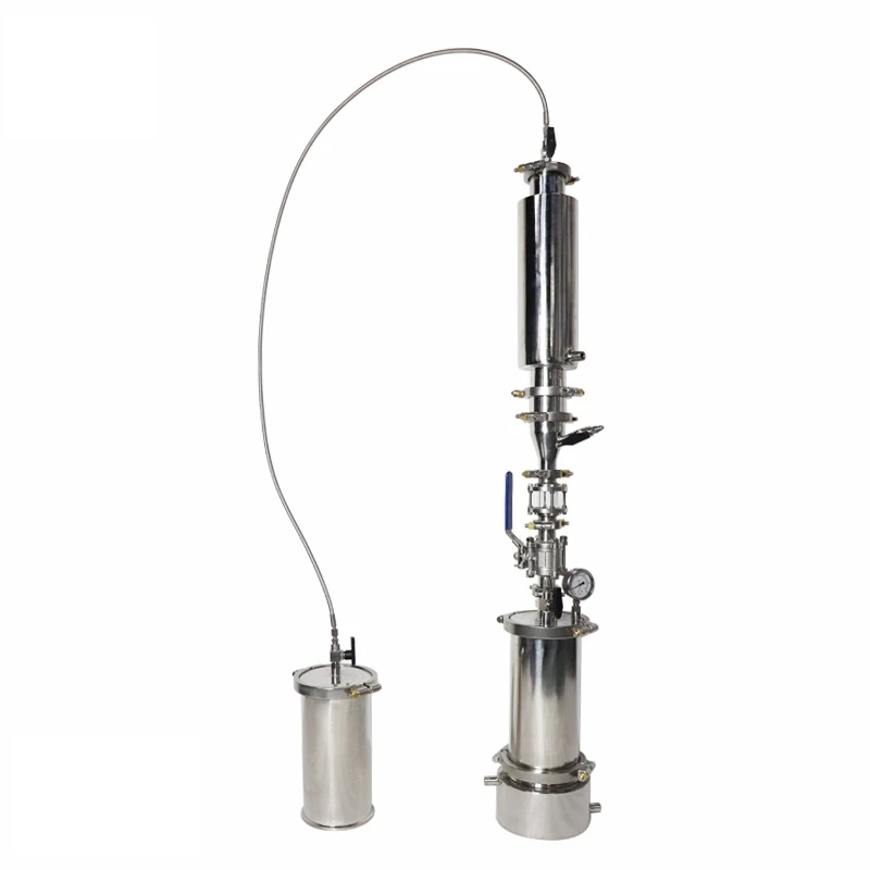 wholesale Pressure Equipment 1LB Closed Loop Extractor Tube Kit Laboratory Extraction Tube Kit Lab Supplies