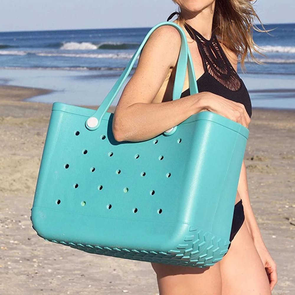 Multi Holes Storage Bag for Women Handbag Waterproof EVA Shoulder Standing Picnic Beach Shopping
Multi Holes Storage Bag for Women Handbag Waterproof EVA Shoulder Standing Picnic Beach Shopping