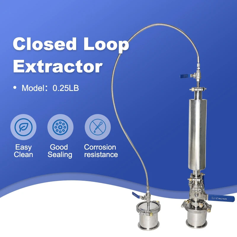 HNZXIB Laboratory Equipment 0.25LB Pressure Extraction Kit 304 Stainless Steel Material Household Extractor Lab Supplies
HNZXIB Laboratory Equipment 0.25LB Pressure Extraction Kit 304 Stainless Steel Material Household Extractor Lab Supplies