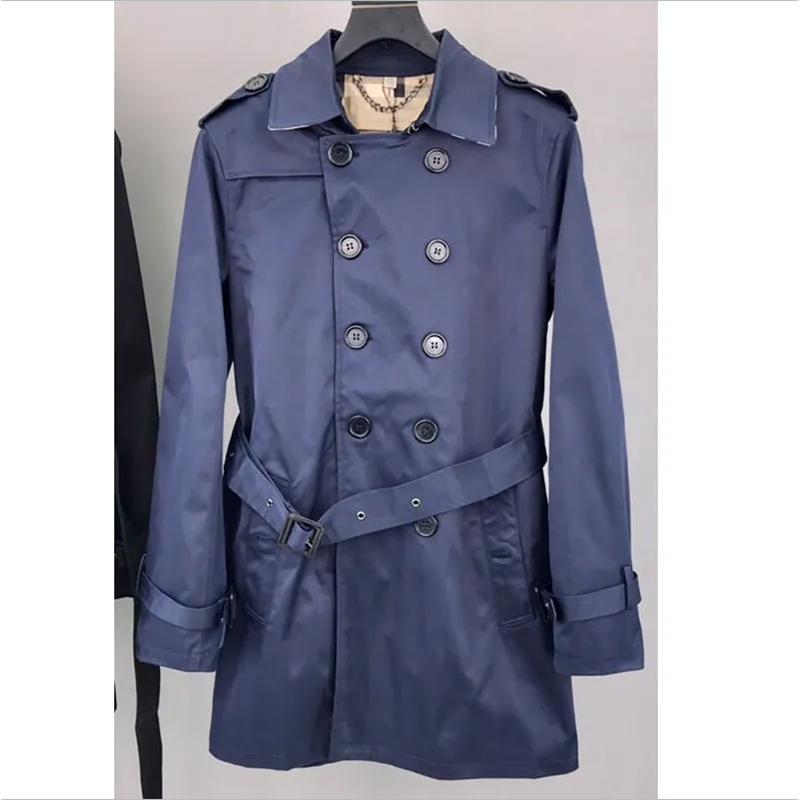 Men's Trench Coats Lapel Slim Long Sleeve Windbreakers Designer Brand Classic Overcoat Autumn Winter Windproof Outerwear Jackets for Mens Womens Multiple M-XXXL
Men's Trench Coats Lapel Slim Long Sleeve Windbreakers Designer Brand Classic Overcoat Autumn Winter Windproof Outerwear Jackets for Mens Womens Multiple M-XXXL
