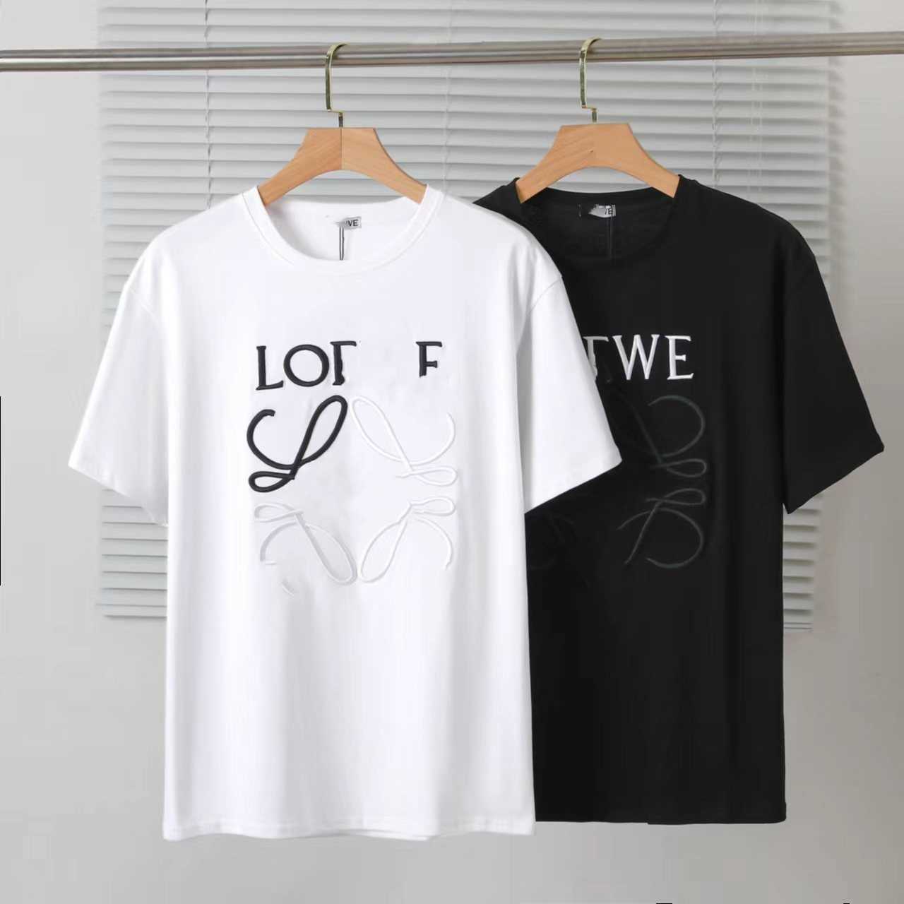 High-version short-sleeved men' and women' summer loose round neck shirt version embroidery color-blocking, White
High-version short-sleeved men' and women' summer loose round neck shirt version embroidery color-blocking, White
