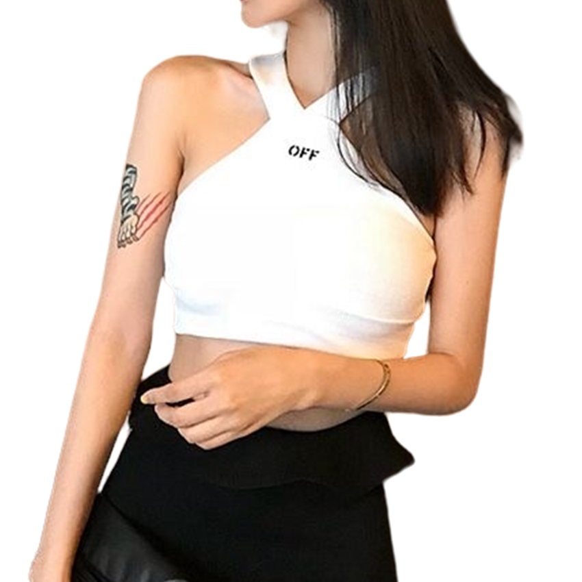tshirt fashion design summer women crop tops off letters embroidery sexy vests shoulder black tank top casual sleeveless backless tees shirts PFRB
tshirt fashion design summer women crop tops off letters embroidery sexy vests shoulder black tank top casual sleeveless backless tees shirts PFRB