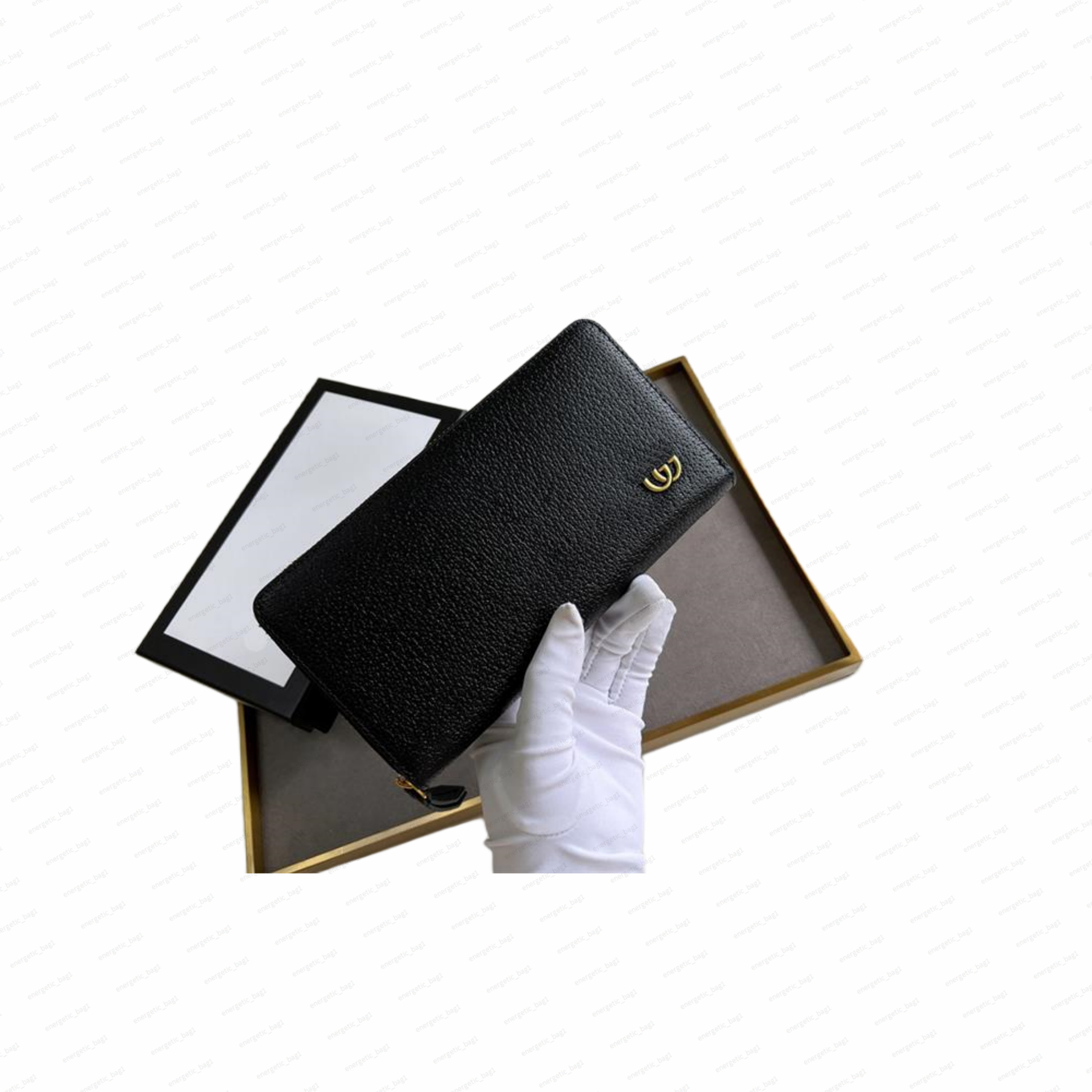 Designer Wallet Zip Around Men Purse Black Wallet for Women Card Holder Coin Purse Leather Bag with Letter G Passport Cover Long Wallet Classic
Designer Wallet Zip Around Men Purse Black Wallet for Women Card Holder Coin Purse Leather Bag with Letter G Passport Cover Long Wallet Classic