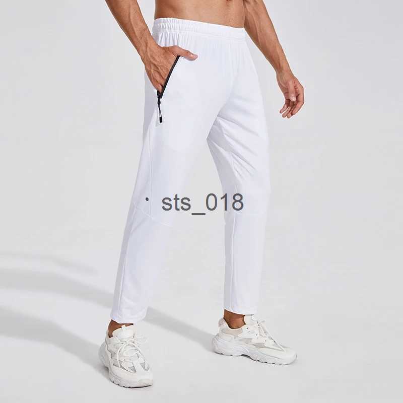 Yoga Outfit LL Men's Jogger Long Pants Sport Yoga Outfit Quick Dry Drawstring Gym Pockets Sweatpants Trousers Mens Casual Elastic Waist fitness 4