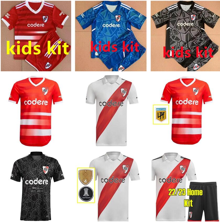 22 23 River Plate soccer Jerseys 2022 2023 fans player version M.SUAREZ J.ALVAREZ DE LA CRUZ MONTIEL CARRASCAL BORRE football shirts men kids kit, 22-23 kids
22 23 River Plate soccer Jerseys 2022 2023 fans player version M.SUAREZ J.ALVAREZ DE LA CRUZ MONTIEL CARRASCAL BORRE football shirts men kids kit, 22-23 kids