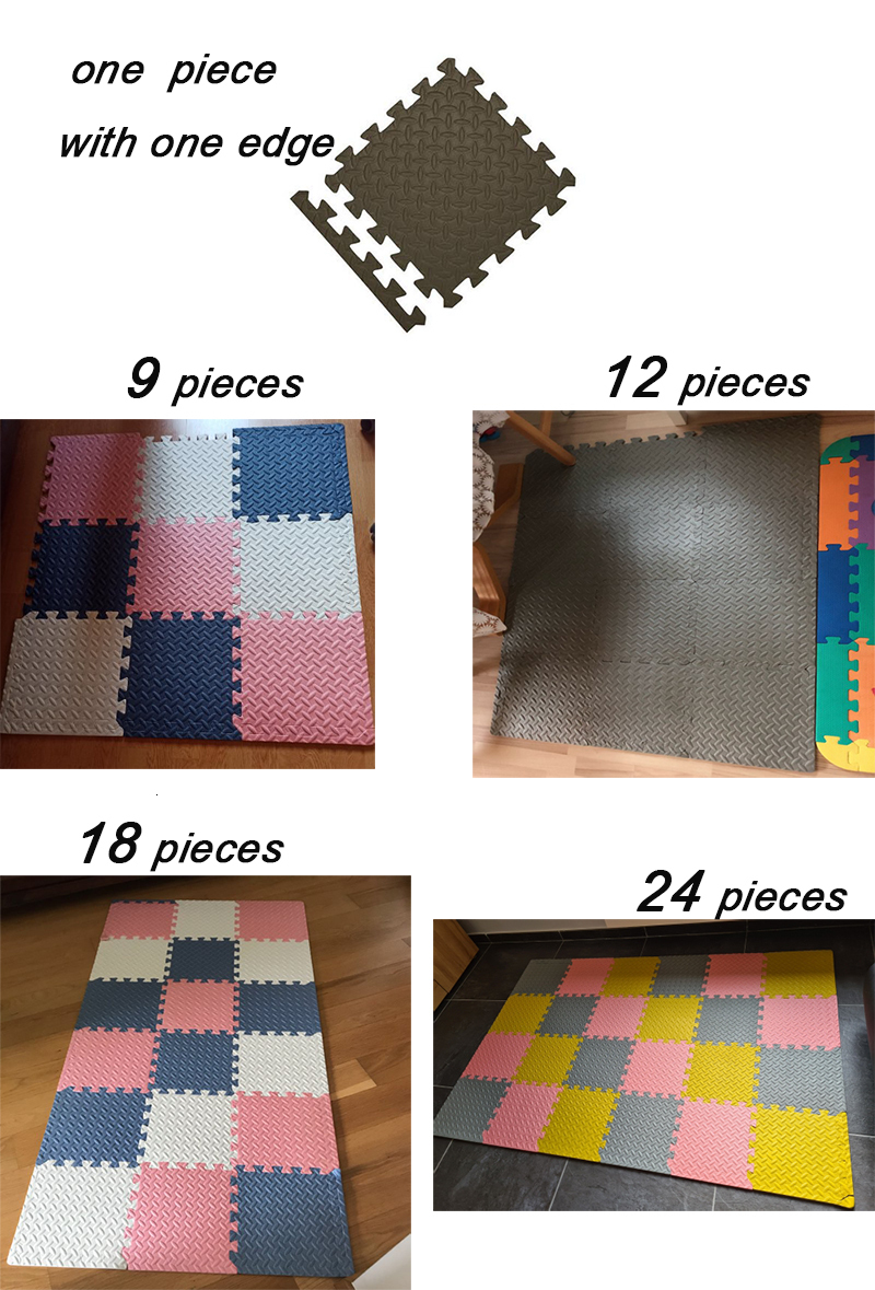 Play Mats Baby Foam Clawling Mats EVA Puzzle Toys for Children Kids Soft Floor Play Mat Interlocking Exercise Tiles Gym Game Carpe S251210