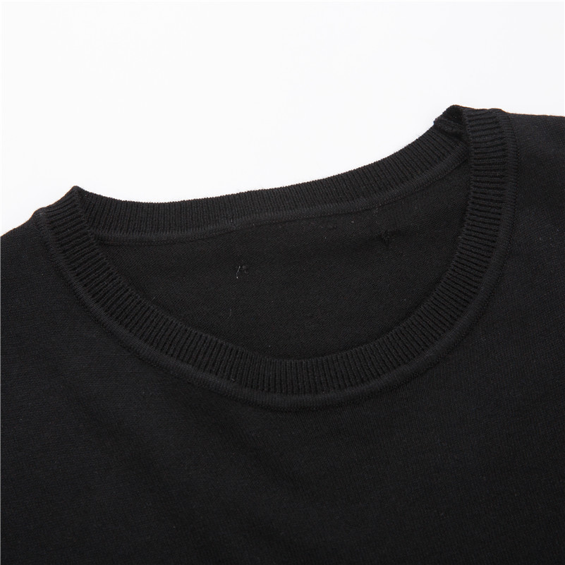 Men's Sweaters Hombres Pullover O-neck Slim Fit Knitting Hombres Long Sleeve Sweaters Fashion V-neck Mens Sweaters Big Size N5870 230228CJ