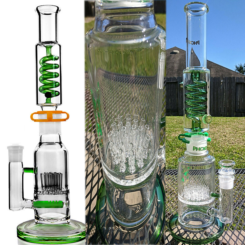 Glass Water Bongs Hookahs Bubbler Freezable Coil Smoke waterpipes Downstem Perc Dab Rig Recycler Oil Rigs Bong
Glass Water Bongs Hookahs Bubbler Freezable Coil Smoke waterpipes Downstem Perc Dab Rig Recycler Oil Rigs Bong