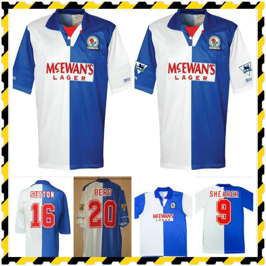 Retro 94-96 Blackburn Rovers Soccer Jerseys Shearer Sutton Vintage Football Camisetas Futbol Camisas Shirts Classic Kit297s, Lavender
Retro 94-96 Blackburn Rovers Soccer Jerseys Shearer Sutton Vintage Football Camisetas Futbol Camisas Shirts Classic Kit297s, Lavender