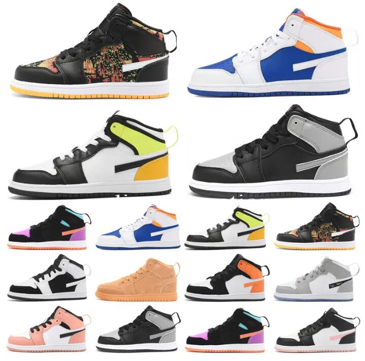 2023 Kids Jumpman 1s 1 Shoes UNC University Blue Infants Toddler Child Basketball Shoes Designer Pine Green Royal Trainers Obsidian Chicago Sneaker 26-35, 11
2023 Kids Jumpman 1s 1 Shoes UNC University Blue Infants Toddler Child Basketball Shoes Designer Pine Green Royal Trainers Obsidian Chicago Sneaker 26-35, 11