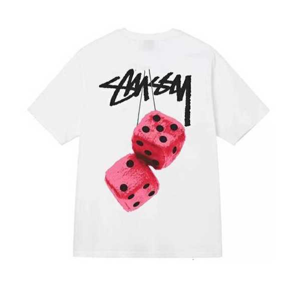 2023 Designer Luxury Fashion Brand Stussys Classic Mens and Womens t Shirt Dice Pattern Printed Alphabet Summer High Street Trend Tee Yj
2023 Designer Luxury Fashion Brand Stussys Classic Mens and Womens t Shirt Dice Pattern Printed Alphabet Summer High Street Trend Tee Yj