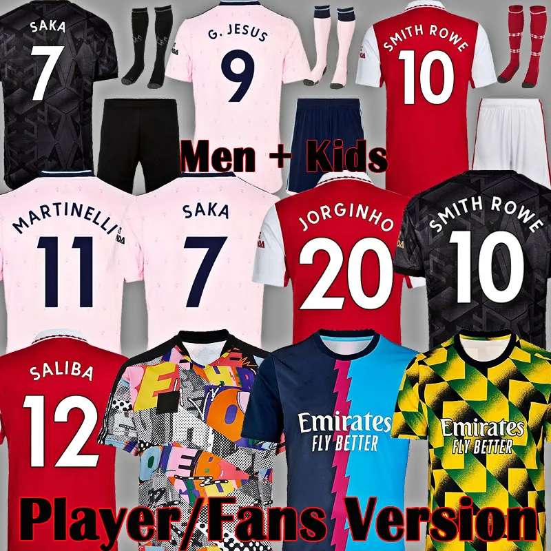 Fans Player version soccer jerseys SALIBA Gunners 22 23 MARTINELLI G. JESUS 2023 SMITH ROWE ARSen Unites jersey SAKA All football shirt ODEGAARD kit Kid Equipment, Home
Fans Player version soccer jerseys SALIBA Gunners 22 23 MARTINELLI G. JESUS 2023 SMITH ROWE ARSen Unites jersey SAKA All football shirt ODEGAARD kit Kid Equipment, Home
